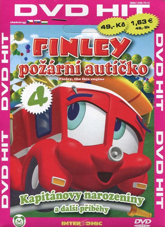 Finley požární autíčko 4 (DVD) (papírový obal)