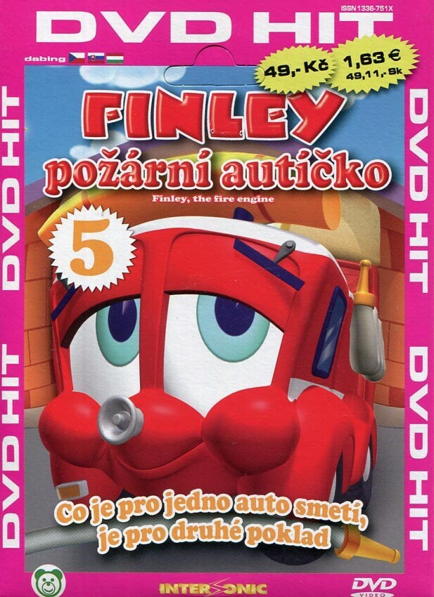 Levně Finley požární autíčko 5 - edice DVD-HIT (DVD) (papírový obal)