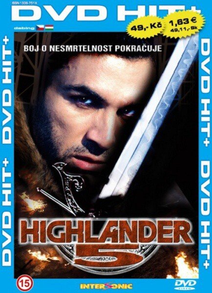 Highlander 5 - edice DVD-HIT (DVD) (papírový obal)