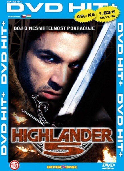 Levně Highlander 5 - edice DVD-HIT (DVD) (papírový obal)