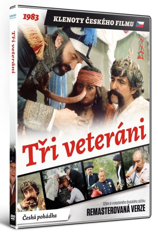 Levně Tři veteráni (DVD) - remasterovaná verze