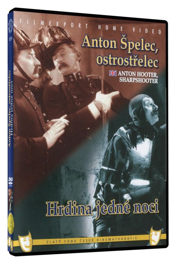 Levně Anton Špelec ostrostřelec + Hrdina jedné noci (DVD)