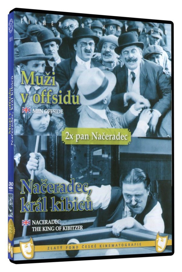 Levně Muži v offsidu + Načeradec, král kibiců (DVD)