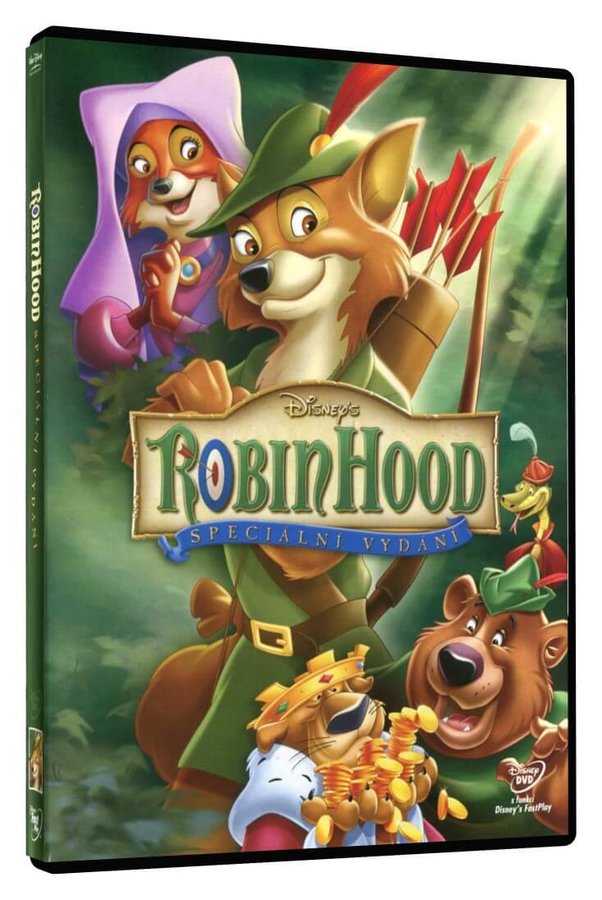 Robin Hood (DVD) - Disney - animovaný
