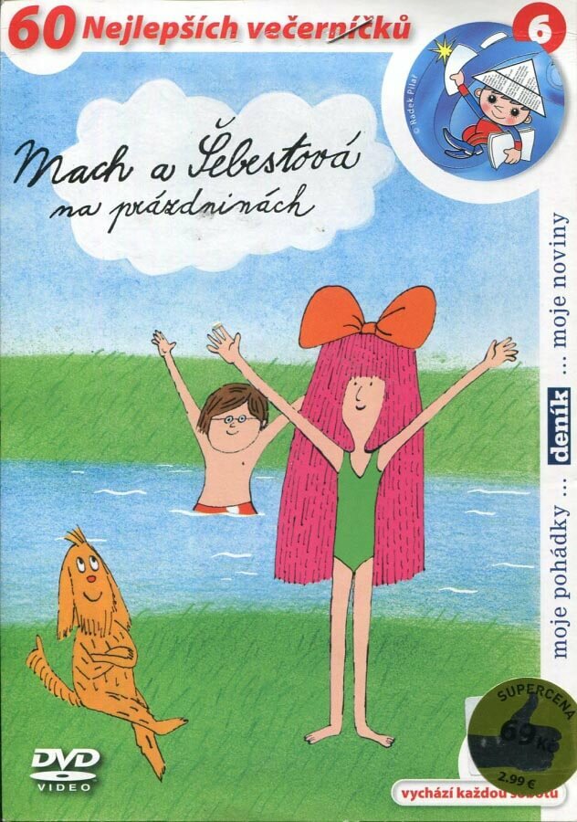 Levně Mach a Šebestová na prázdninách (DVD) (papírový obal)