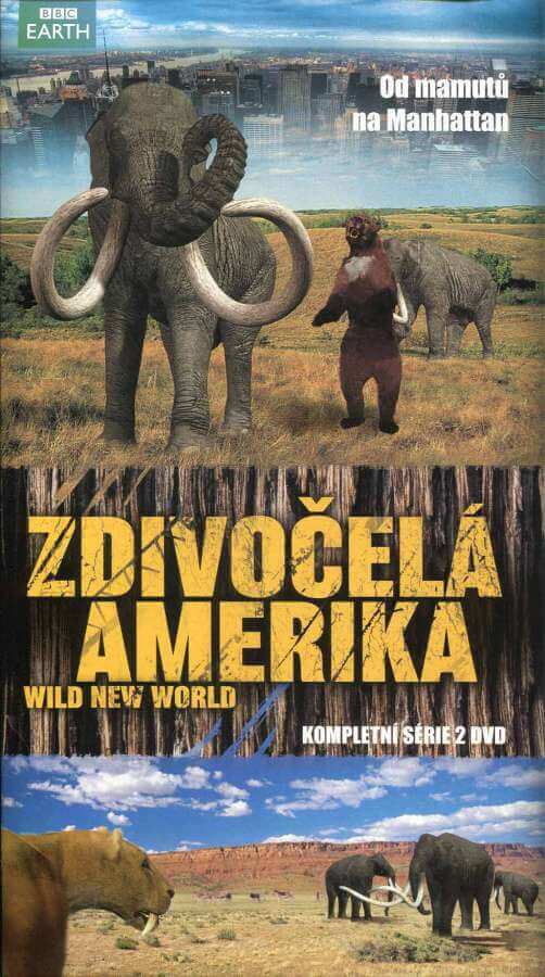 Levně Zdivočelá Amerika (2 DVD) - BBC (papírový obal)