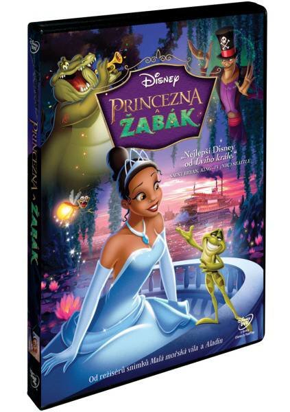 Levně Princezna a žabák (DVD)