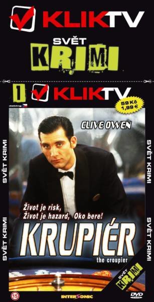 Levně Krupiér - edice svět krimi (DVD) (papírový obal)