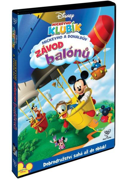 Levně Mickeyho klubík: Mickeyho a Donaldův závod balónů (DVD)