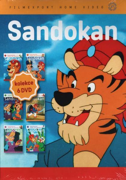 Sandokan (animovaný) kolekce (6 DVD) (papírový obal)