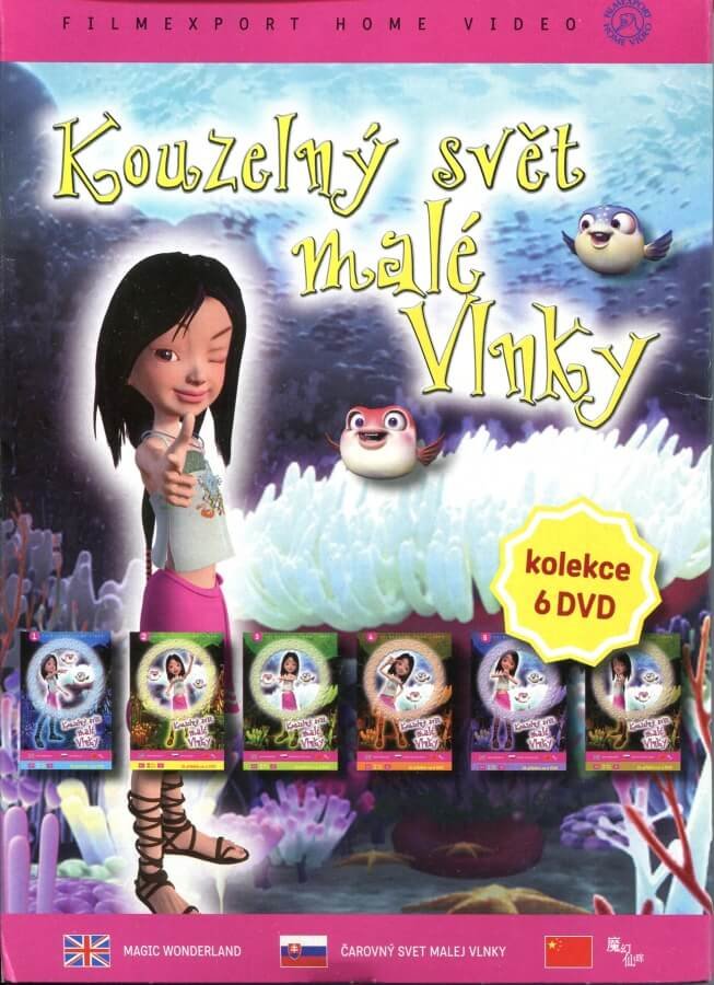 Levně Kouzelný svět malé Vlnky KOMPLET - 6 DVD (papírový obal)