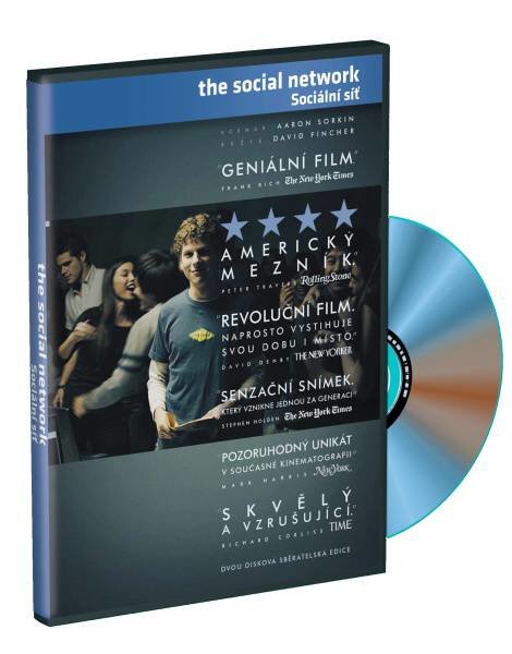 The Social Network - Sociální síť (2 DVD)