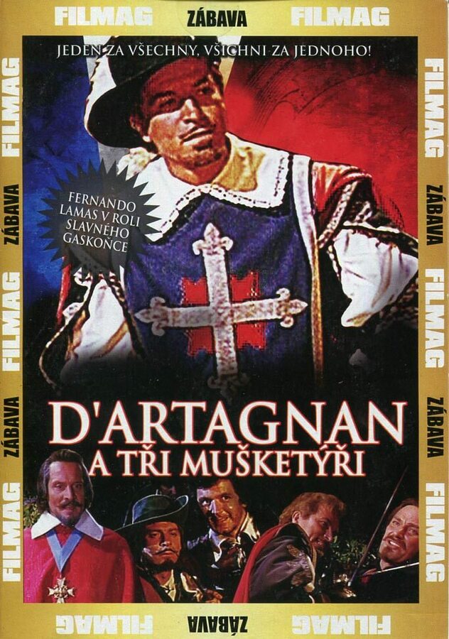 Dartagnan a tři mušketýři (DVD) (papírový obal)