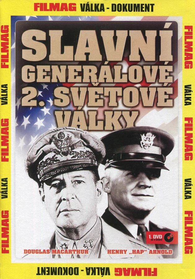 Slavní generálové 2. světové války - DVD 1 (papírový obal)