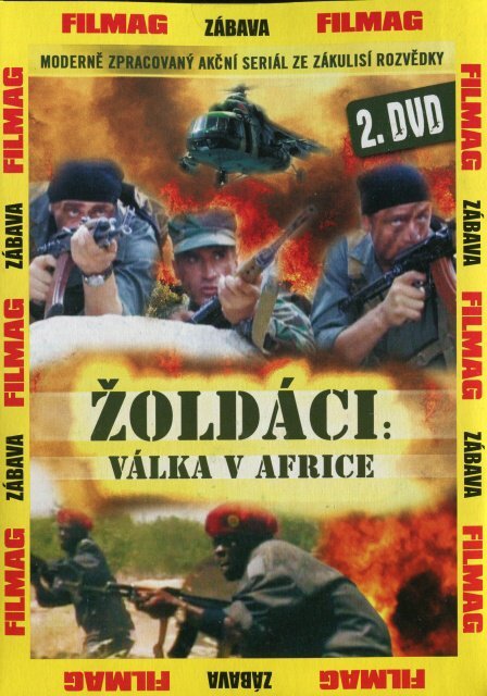Žoldáci: Válka v Africe DVD 2 (papírový obal)
