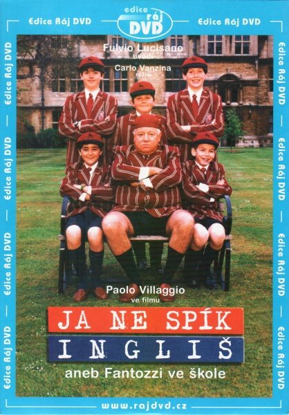 Levně Ja ne spík Ingliš aneb Fantozzi ve škole (DVD) (papírový obal)