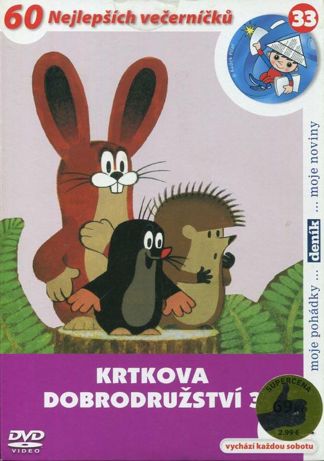 Levně Krtkova dobrodružství 3 (DVD) (papírový obal)