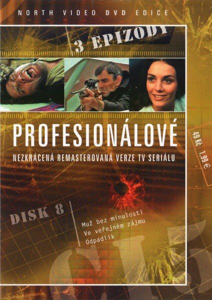 Levně Profesionálové - DVD 08 (3 díly) - nezkrácená remasterovaná verze (papírový obal)