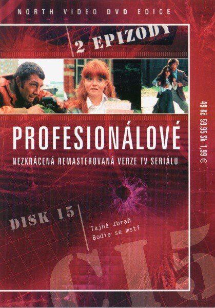 Levně Profesionálové - DVD 15 (2 díly) - nezkrácená remasterovaná verze (papírový obal)