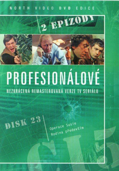 Levně Profesionálové - DVD 23 (2 díly) - nezkrácená remasterovaná verze (papírový obal)