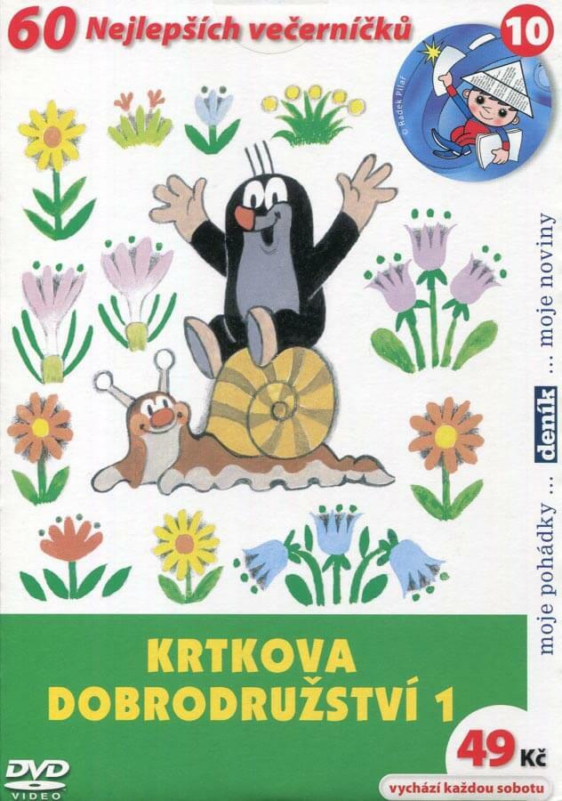 Levně Krtkova dobrodružství 1 (DVD) (papírový obal)