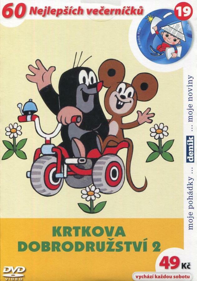 Levně Krtkova dobrodružství 2 (DVD) (papírový obal)