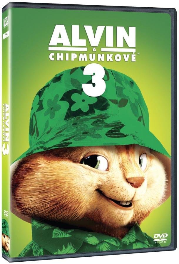 Levně Alvin a Chipmunkové 3 (DVD)