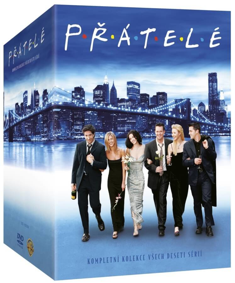 Levně Přátelé 1-10. série - kolekce (39 DVD) - seriál