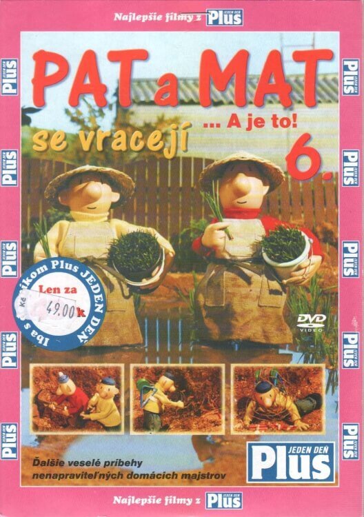 Pat a Mat 6 (DVD) (papírový obal) - výprodej