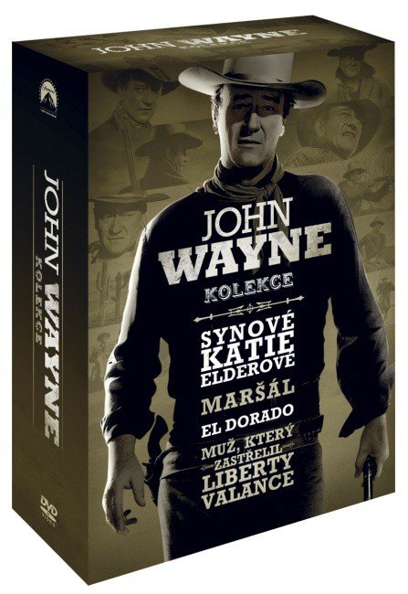 John Wayne - kolekce - 4xDVD - české titulky