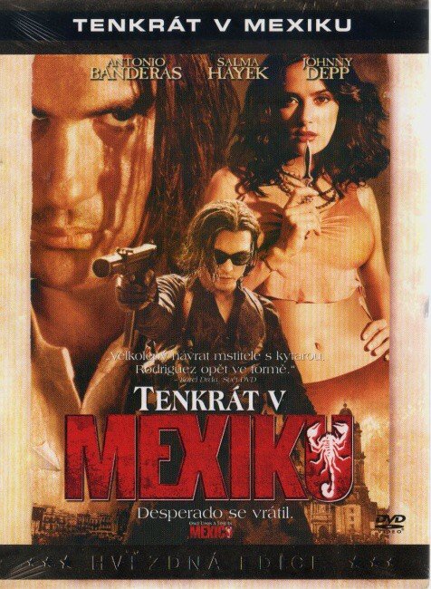 Tenkrát v Mexiku (DVD) - hvězdná edice