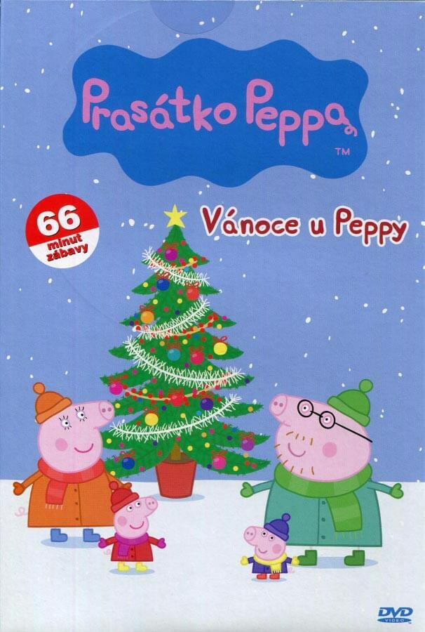 Levně Prasátko Peppa - Vánoce u Peppy (DVD) (papírový obal)