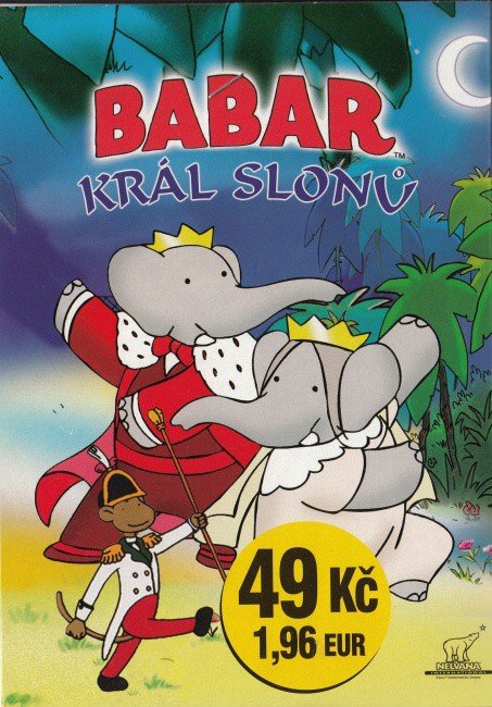 Babar král slonů (DVD) (papírový obal)