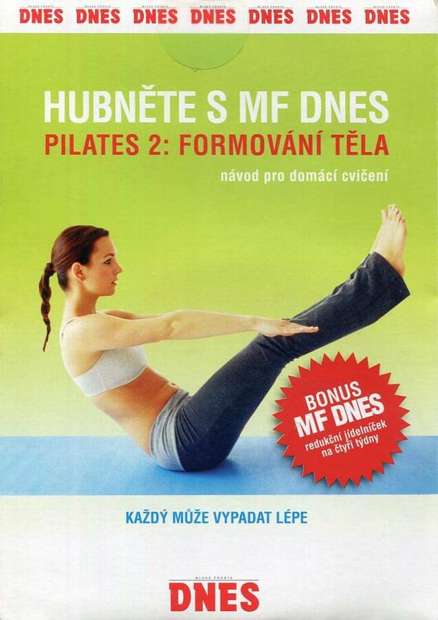 Hubněte s MF Dnes - Pilates 2: Formování těla (DVD) (papírový obal)