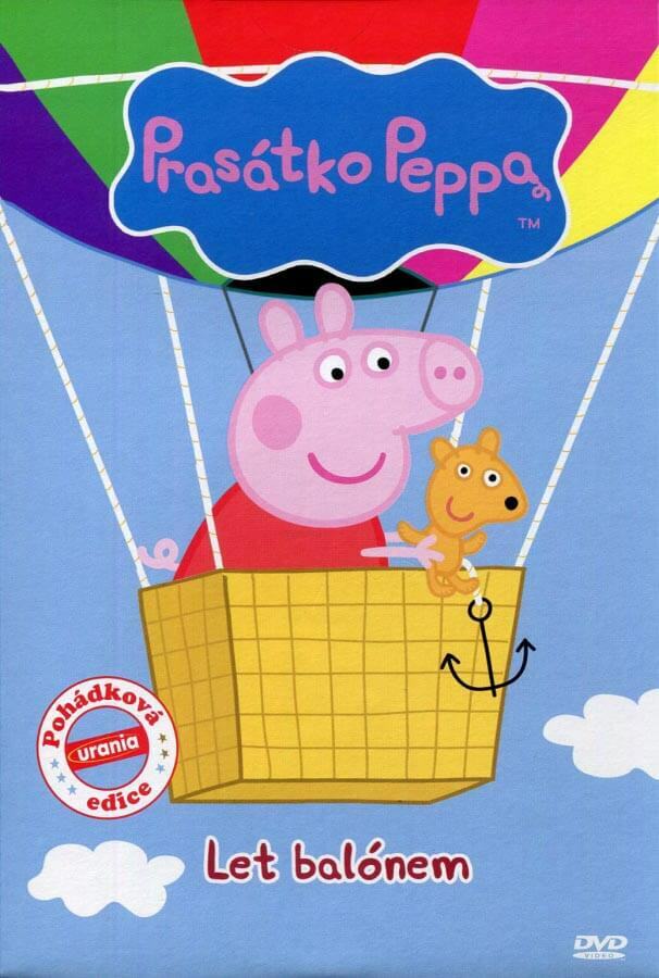 Levně Prasátko Peppa - Let balónem (DVD) (papírový obal)