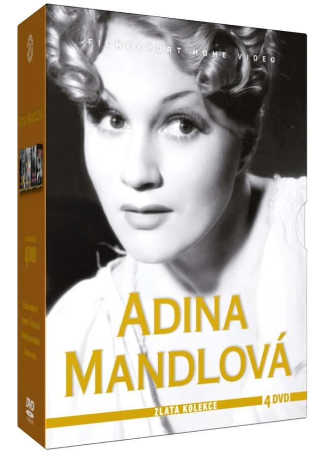 Levně Adina Mandlová - kolekce (4 DVD)