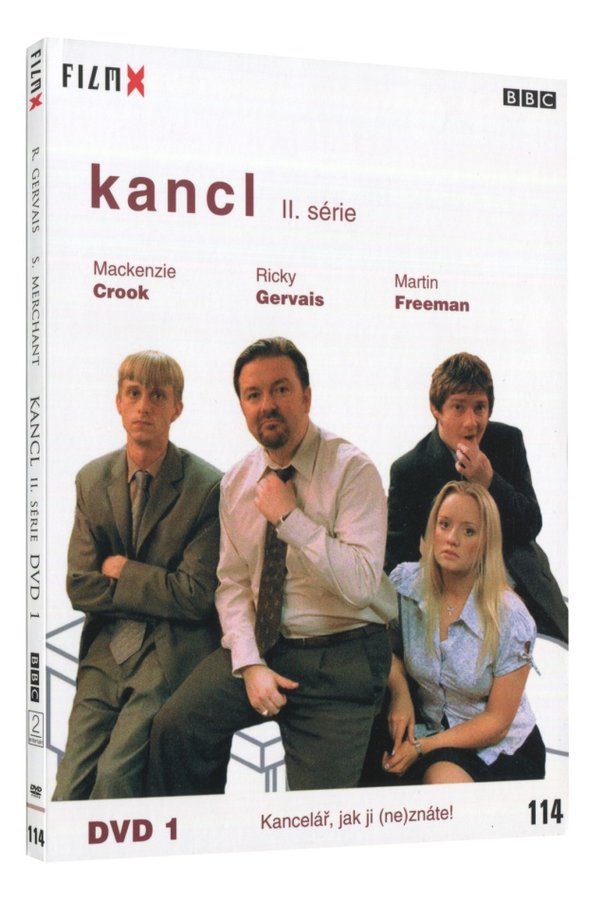 Levně Kancl 2. série DVD 1 (1-3) - edice Film X