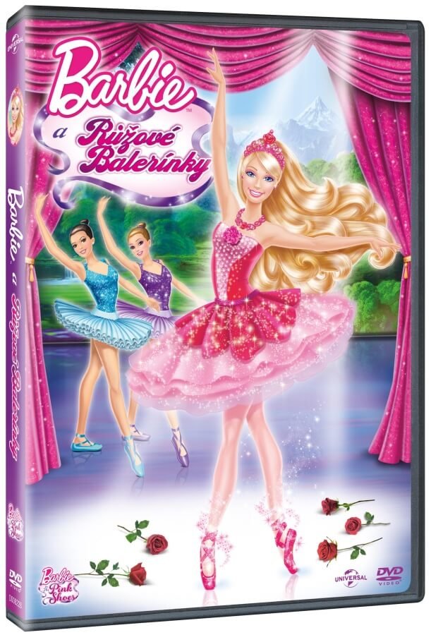 Levně Barbie a Růžové balerínky (DVD)