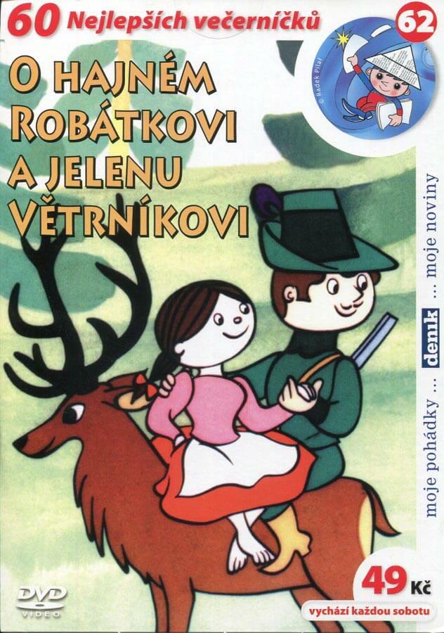 Levně O hajném Robátkovi a jelenu Větrníkovi (DVD) (papírový obal)