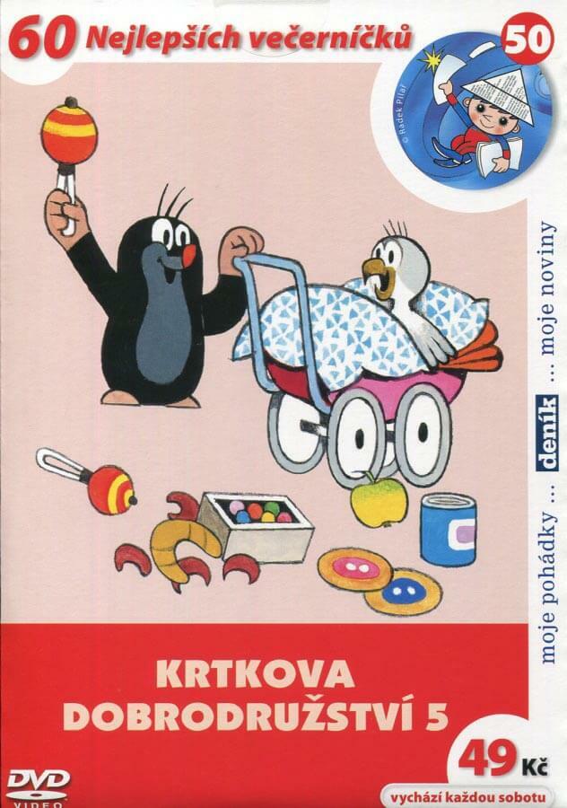 Levně Krtkova dobrodružství 5 (DVD) (papírový obal)