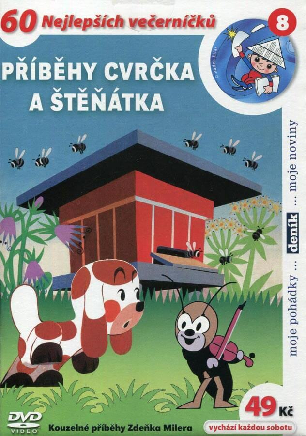 Levně Příběhy cvrčka a štěňátka (DVD) (papírový obal)