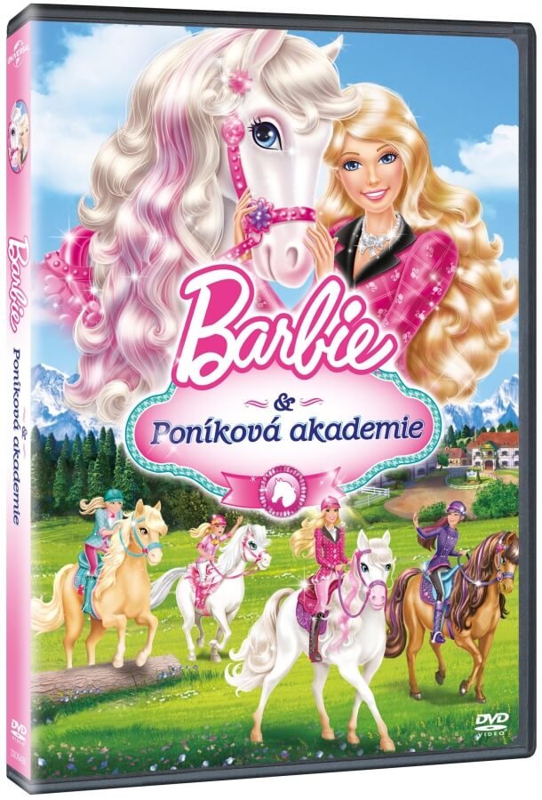 Levně Barbie a Poníková akademie (DVD)