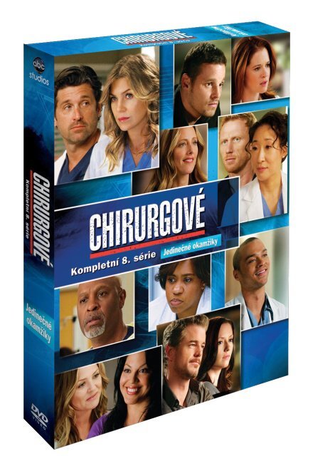 Levně Chirurgové 8. série (6 DVD) - seriál