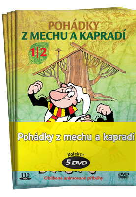 Levně Pohádky z mechu a kapradí 1-6 - kolekce (5xDVD) (papírový obal)