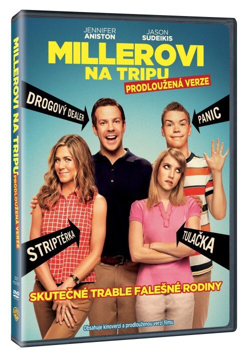 Levně Millerovi na tripu (DVD) - prodloužená verze