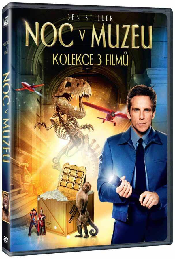 Levně Noc v muzeu 1-3 kolekce (3 DVD)