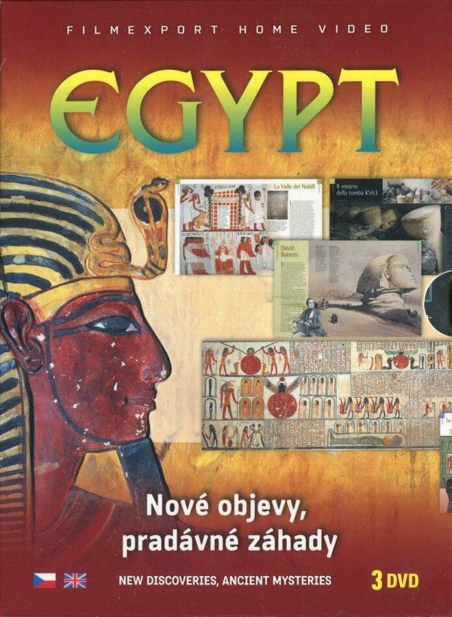 Levně Egypt: Nové objevy, pradávné záhady - kolekce (3xDVD)