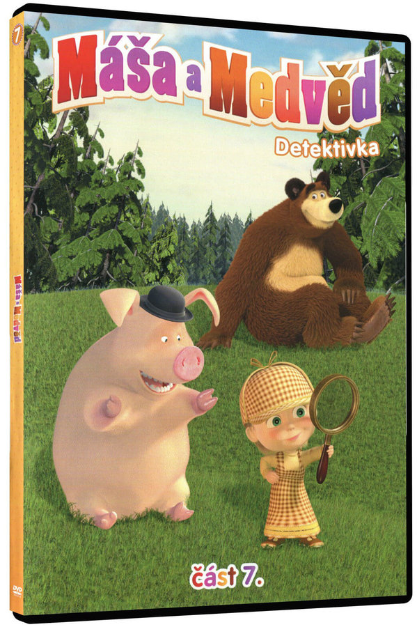 Levně Máša a medvěd 7 - Detektivka (DVD)