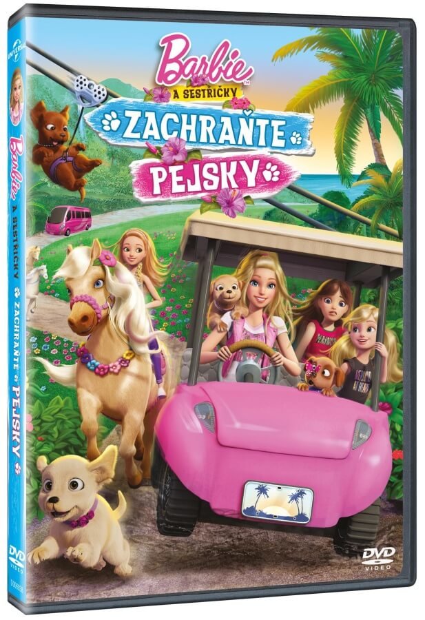 Levně Barbie: Zachraňte pejsky (DVD)