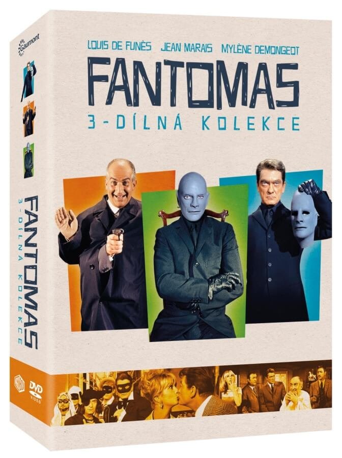 Levně Fantomas - kolekce (3 DVD)